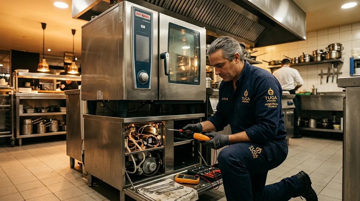 Reparação de fornos industriais a gás